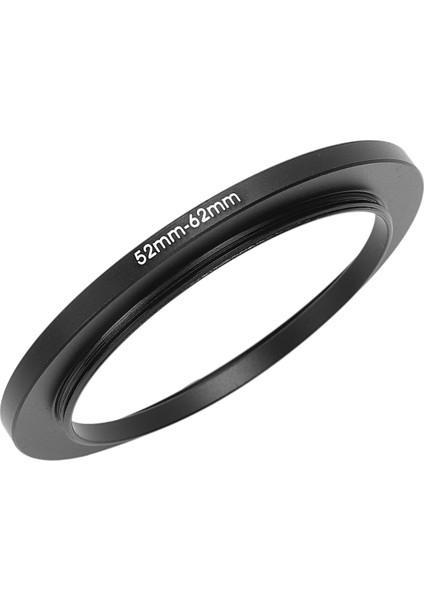Kamera Için 52MM-62MM 52MM Ila 62MM Siyah Yükseltme Halkası Adaptörü (Yurt Dışından)