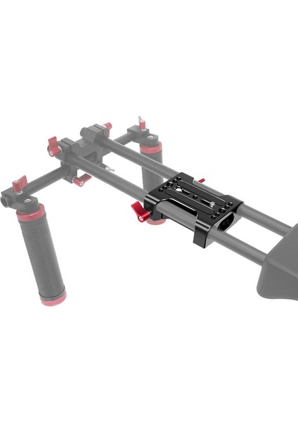 Çok Işlevli Kamera Taban Plakası ile 15MM Çubuk Ray Kelepçesi Dslr Kamera Omuz Rig Destek Aksesuarları (Yurt Dışından) modelleri