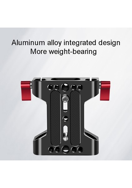 Çok Işlevli Kamera Taban Plakası ile 15MM Çubuk Ray Kelepçesi Dslr Kamera Omuz Rig Destek Aksesuarları (Yurt Dışından) indirimleri