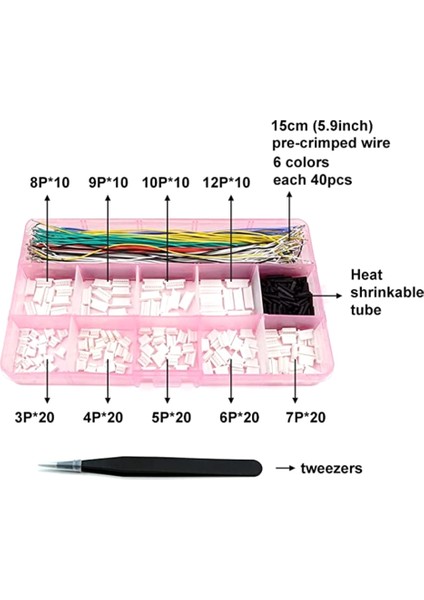 Sh1.0 Konnektörleri ve Önceden Kıvrılmış Kablolar Sh1.0mm Fpv Drone Uçuş Kontrol Cihazı Için 15CM Tel (Yurt Dışından) modelleri