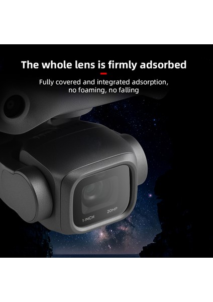 Kamera Lensi Anti-Paramparça Temperli Cam Filmi Djı Mavic Air 2 S Drone Lens Koruyucu Mavic Air 2 Için Koruyucu Film (Yurt Dışından)