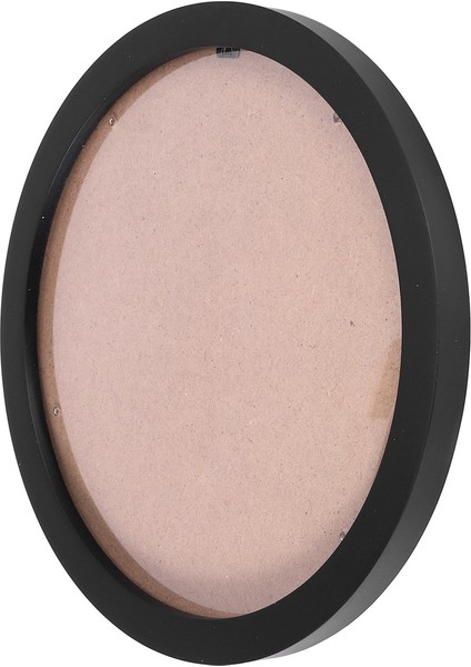 10 Inç Yuvarlak Ahşap Resim Çerçeveleri Yaratıcı Hediye Dıy Duvar Asılı Ahşap Resim Tutucu Ev Dekorasyon (Siyah) (Yurt Dışından) fırsatları