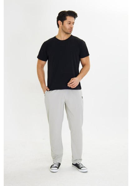 Erkek Stretchfit Esnek Eşofman Altı Taş 2661-T