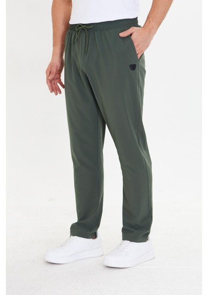 Erkek Stretchfit Esnek Eşofman Altı Haki 2661-H