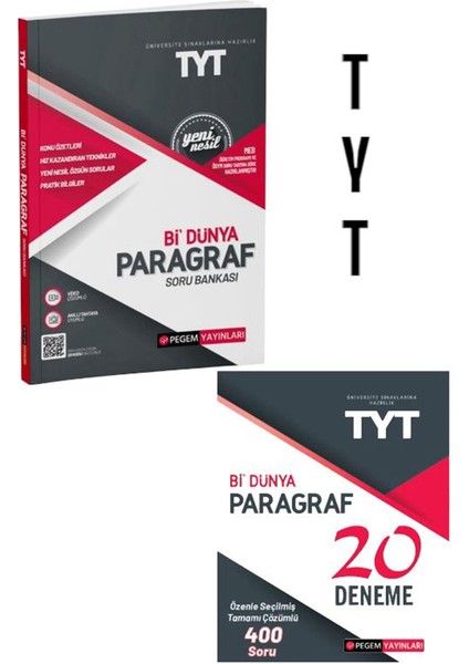 Tyt Bi Dünya Paragraf Soru Bankası-Tyt Bi Dünya Paragraf 20 Deneme