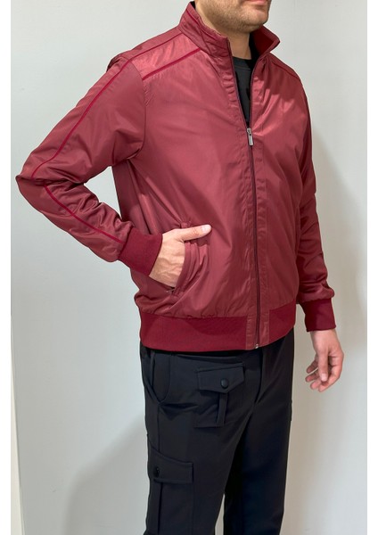 Erkek Feremuarlı Mevsimlik Ceket Tek Üst REU-9114 Bordo fiyatları