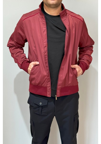 Erkek Feremuarlı Mevsimlik Ceket Tek Üst REU-9114 Bordo indirimleri