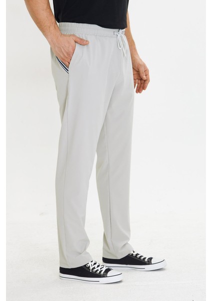 Erkek Stretchfit Esnek Eşofman Altı Taş 2661-T