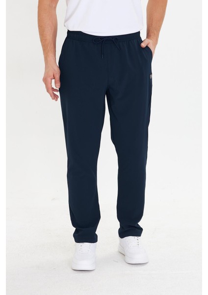 Erkek Stretchfit Esnek Eşofman Altı Lacivert 2661-L