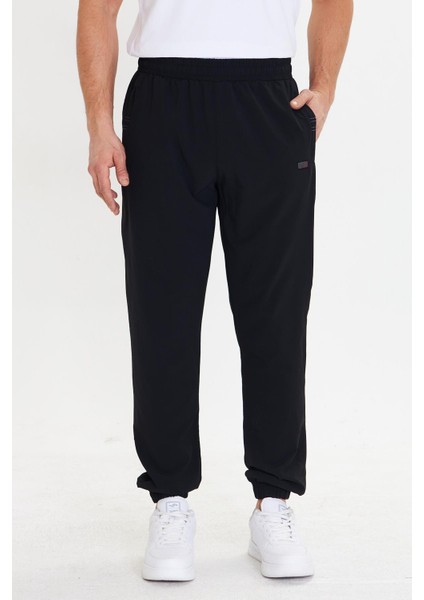 Erkek Stretchfit Esnek Lastik Paçalı Eşofman Altı Siyah 2663-S fırsatları