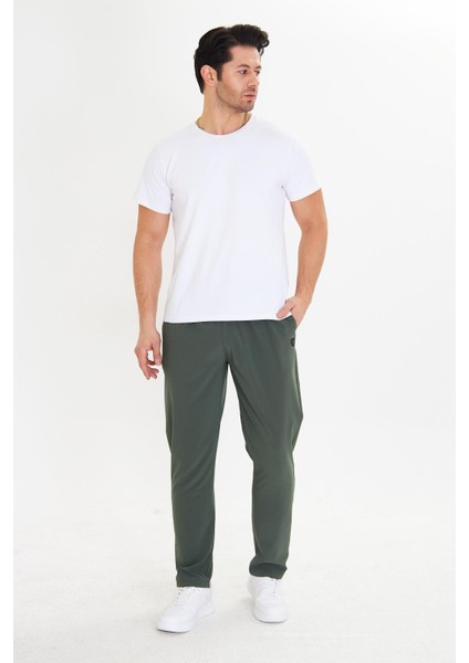 Erkek Stretchfit Esnek Eşofman Altı Haki 2661-H fiyatları