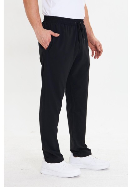 Erkek Stretchfit Esnek Eşofman Altı Siyah 2660-S
