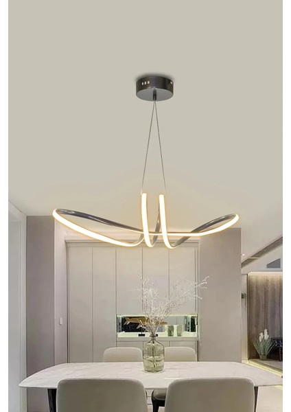 Papyon Ledli Avize - LED Avize - 3 Renk Kumandalı
