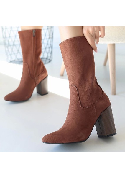 Kiant Taba Süet Topuklu Çizme fırsatları