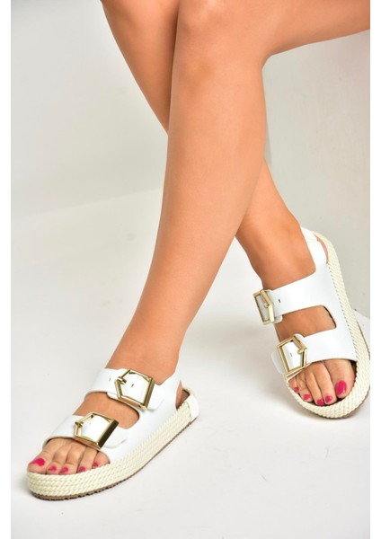 U596330309 Beyaz Kadın Sandalet fırsatları