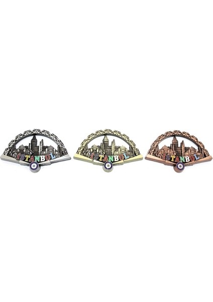 Istanbul Temalı Metal Magnet Model 2