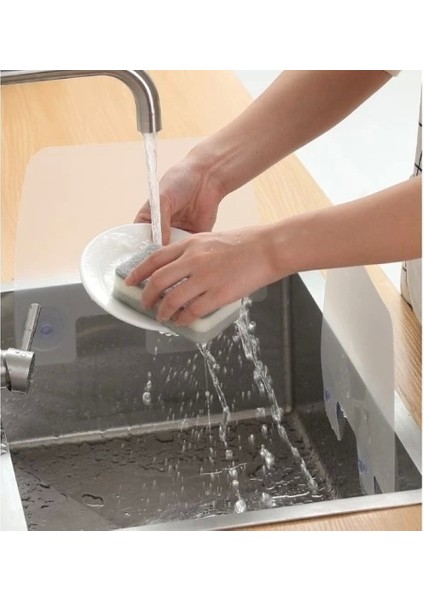Lavabo ve Ocak Sıçrama Önleyici Vantuzlu Kalkan