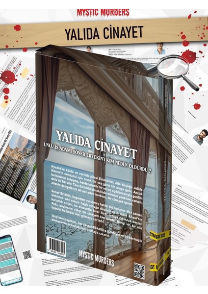 Dedektiflik Cinayet Çözme Oyunu - Yalıda Cinayet Dedektif Oyunu fiyatları