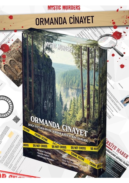 Dedektiflik Cinayet Çözme Oyunu - Ormanda Cinayet Dedektif Oyunu