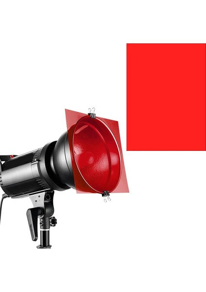 9 Adet Jel Işık Filtresi Renk Düzeltme Renkli Kaplamalar Film Aydınlatma Jel Filtresi Film, Video, Fotoğraf, Sahne (Kırmızı) (Yurt Dışından) modelleri