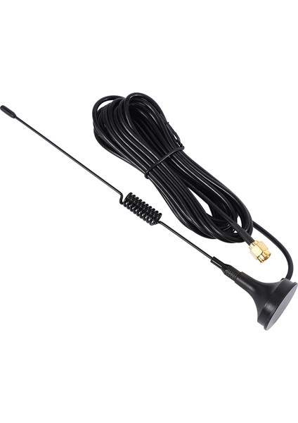 4g Tek Kutuplu Anten Vantuz Mıknatıs 3 Metre Sma Anten Yüksekliği 31 cm 10DBI Kazanç RG174 Kablo SIM7600A-H SIM7600SA-H SIM7600E-H (Yurt Dışından)