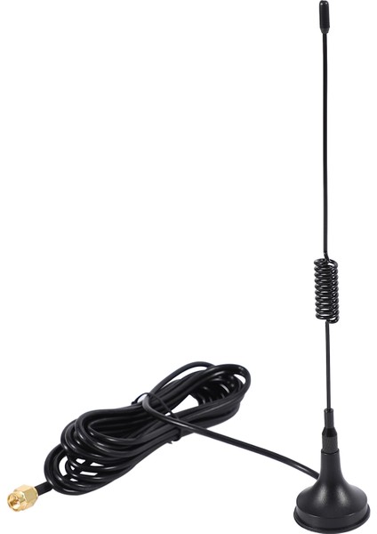 4g Tek Kutuplu Anten Vantuz Mıknatıs 3 Metre Sma Anten Yüksekliği 31 cm 10DBI Kazanç RG174 Kablo SIM7600A-H SIM7600SA-H SIM7600E-H (Yurt Dışından) modelleri