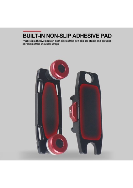 Kamera Bel Kemeri Klipsi Hızlı Bırakma Plakası Montaj Anti-Sarsıntı Hızlı Anahtarı Aracı Slr Gimbal Omuz Askısı Tripod Kelepçe (Yurt Dışından) indirimleri