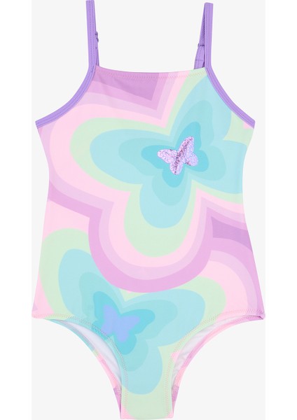 Kız Çocuk Rainbow Butterfly Sport Mayo