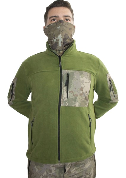 Tsk Piyade Kamuflaj Haki Polar Mont