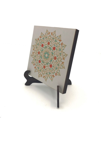 Rumi Desen Baskılı Mdf Masaüstlük 10X10