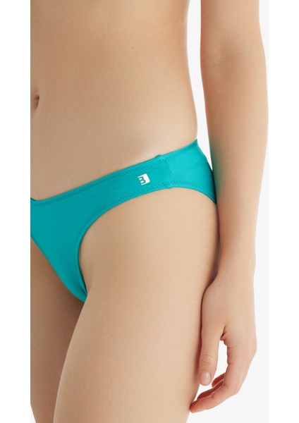 Kadın Brazilian Bikini Altı 10704 - Turkuaz modelleri
