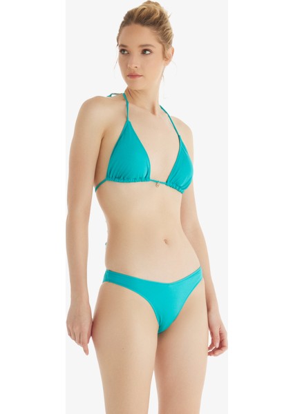 Kadın Brazilian Bikini Altı 10704 - Turkuaz fırsatları