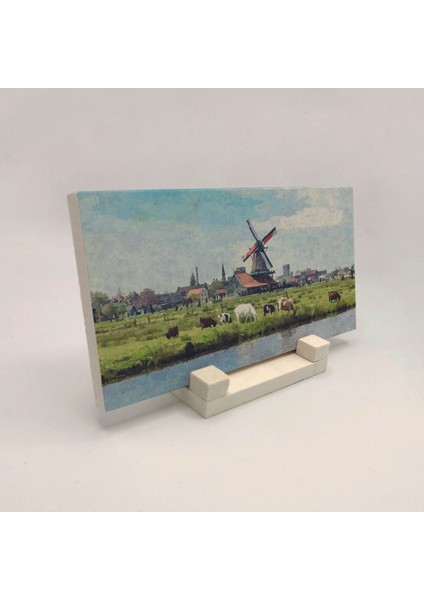 Hollanda Baskılı Taş Masaüstlük 10X20