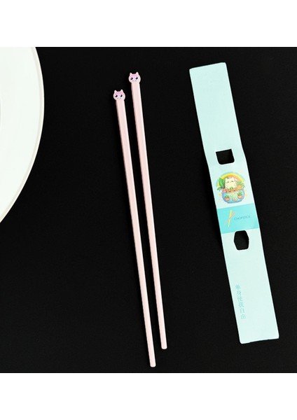 Kedi Figürlü Metal Chopstick fiyatları