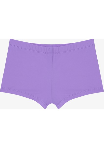 Lila Kız Çocuk Sweet Unicorn UV Korumalı Şort Mayo