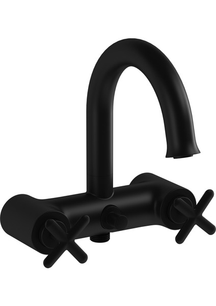 Origin Classic A4289336 Banyo Bataryası, Mat Siyah