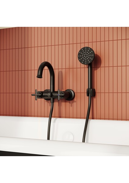 Origin Classic A4289336 Banyo Bataryası, Mat Siyah fiyatları