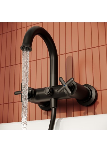Origin Classic A4289336 Banyo Bataryası, Mat Siyah modelleri