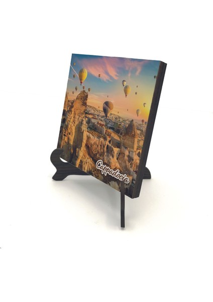 Kapadokya Baskılı Mdf Masaüstlük 10X10