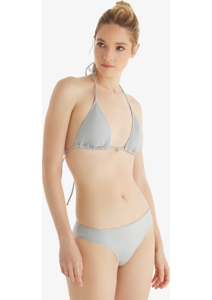 Kadın Bikini Üstü 10703 - Gri