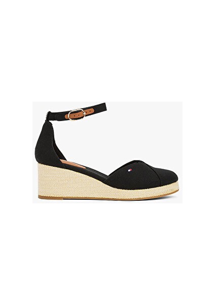 Flag Closed Toe Mıd Wedge Espad