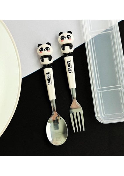 Sevimli Hayvan Figürlü Çatal Kaşık Seti fiyatları