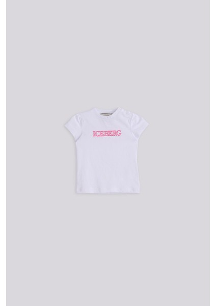 Bg Store Kız Bebek Beyaz Tshirt