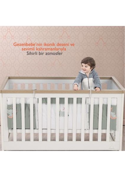 Hero Bebek ve Çocuklar Için Nakışlı Karyola Kenar Koruyucu (40X180) indirimleri