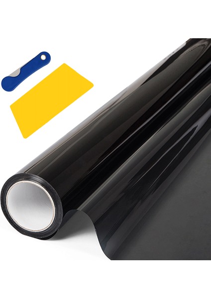 Oto Cam Filmi Çizilmez 75 cm x 6 Metre %5 Koyuluk 4 Numara En Koyu Ton modelleri