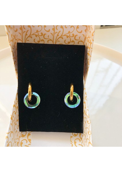 Paslanmaz Çelik Kararmaz İçiçe Geçmiş Çelik Halka Küpe indirimleri