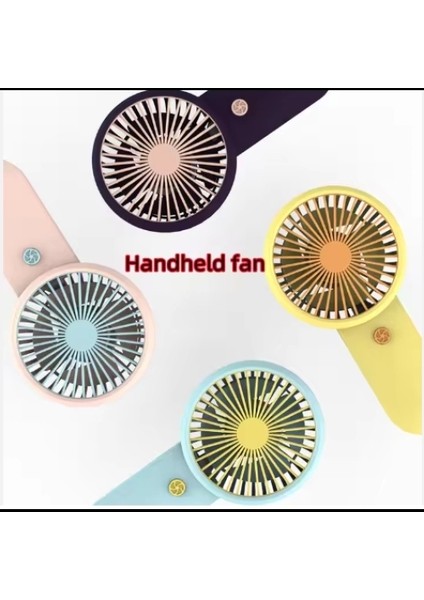 Şarjlı Taşınabilir El Tipi Mini Fan