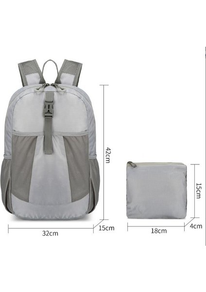 Açık Yaz Katlanır Hafif Sırt Çantası Taşınabilir Spor Sırt Çantası Ince Seyahat Çantası (Yurt Dışından) indirimleri