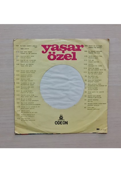 - Yalan Değil - Madem Ki Gidiyorsun - Dönem Baskı Plak - 45LIK - Kırkbeşlik fiyatları