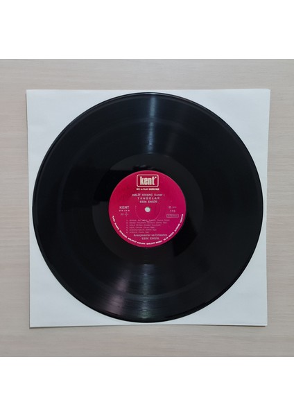 - Tangolar - Halit Kıvanç Sunar - 1974 Ilk Baskı - Dönem Baskı Plak - Longplay - Lp